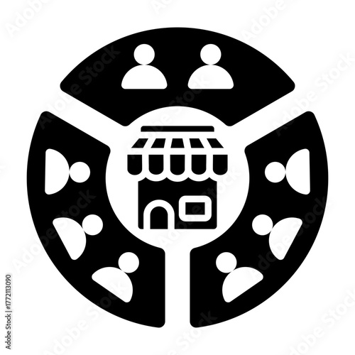 Market Segmentation Icon