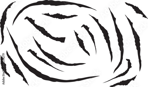 Abstract Brush Strokes Background with Colorful Paint Texture and Artistic Design