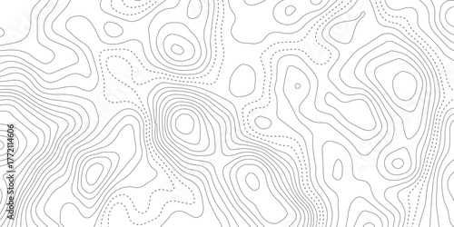 Topography background. Vector banner. Topography map background. Vector geographic contour map. Background of the topographic map. Topographic map lines, contour background.	