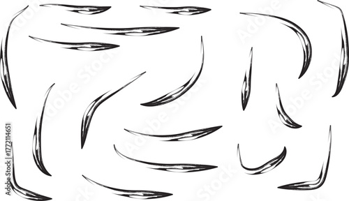 Abstract Brush Strokes Background with Colorful Paint Texture and Artistic Design