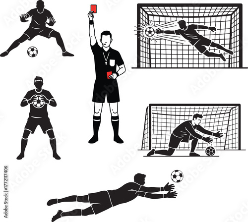 Football player icon silhouette