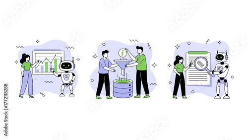 AI-Powered Business Solutions: Human and Robot Collaboration