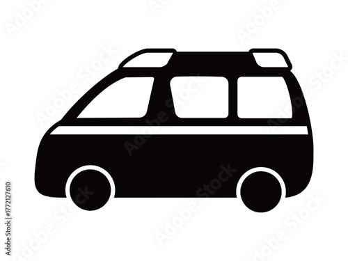 救急車_シルエット