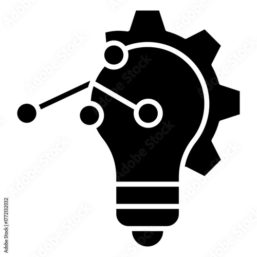 Innovation Hub Glyph Icon