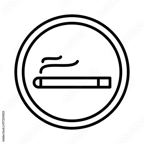 smoking area icon