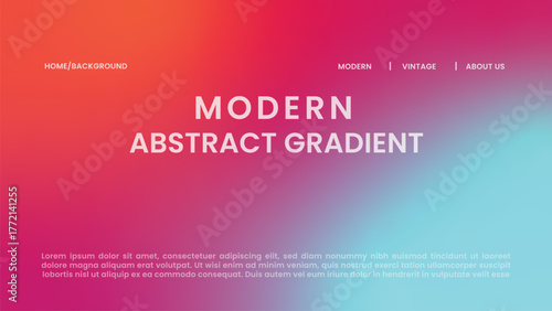 Abstract colorful gradient