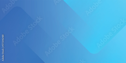 Abstract blue Geometric banner design background.