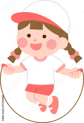 운동하는 어린이