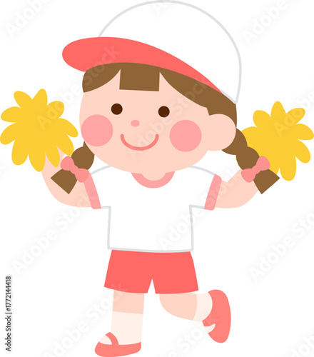 운동하는 어린이