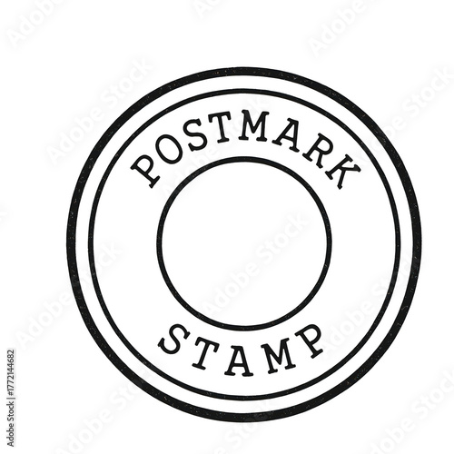 PNG Vintage circular postmark stamp