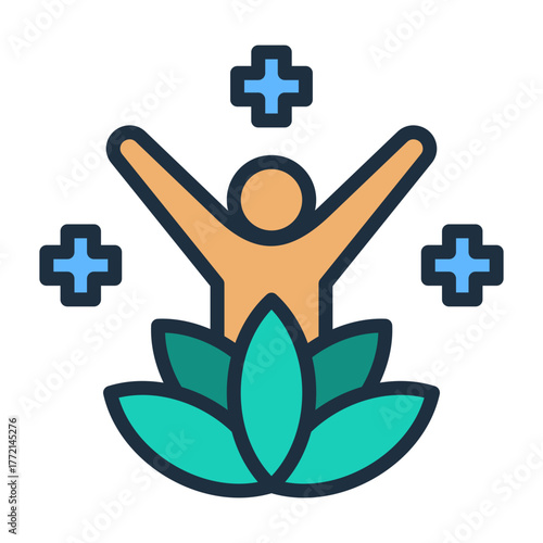 Holistic Icon - Lineal Color