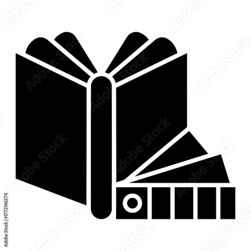 book Solid icon