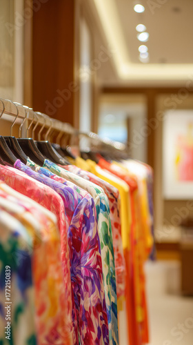clothes in shop