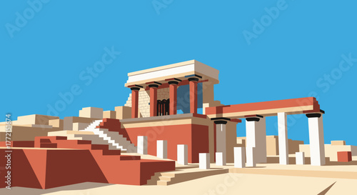 Palace of Knossos, Minoan Civilization, Crete, Greece