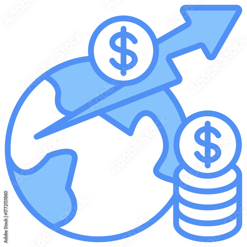 Economic Trends Icon