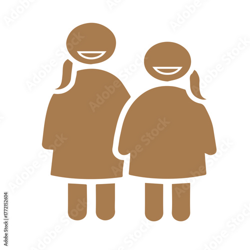 Sisters Friendship Icon