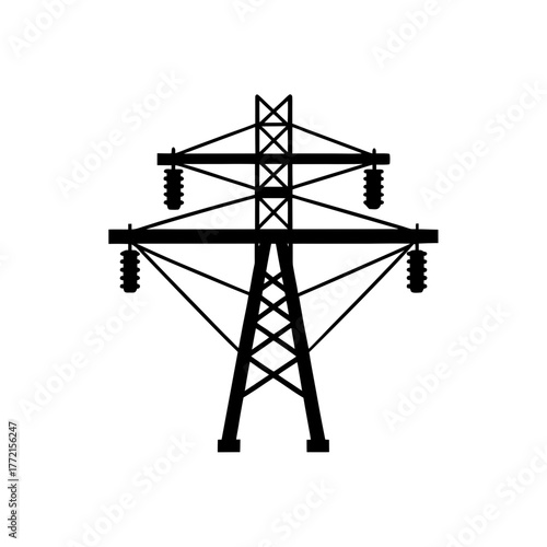 high voltage tower