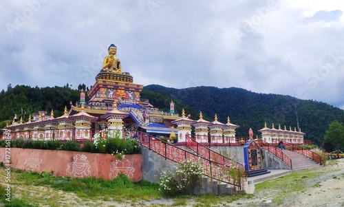 Buddha Heritage Park is located in the Musakshing village, Yokmuzor, in the West Kameng District of Arunachal Pradesh, India. It was named Thupten. Geyphel Ling by the 14th Dalai Lama.