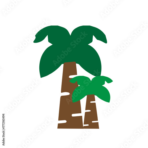 Palm Trees Illustration