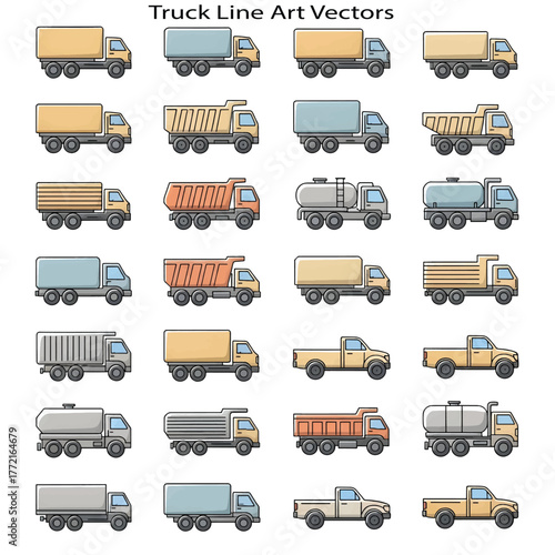 Heavy Duty Truck on Highway – Transportation and Logistics Concept