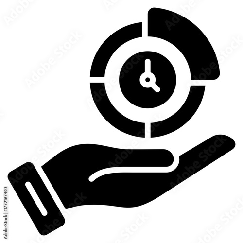 Time Allocation Icon