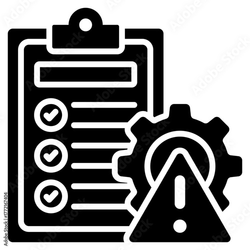 Risk Management Icon