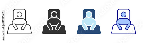 Founder Icon Set. Designed In Multi Style