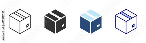 Product Icon Set. Designed In Multi Style