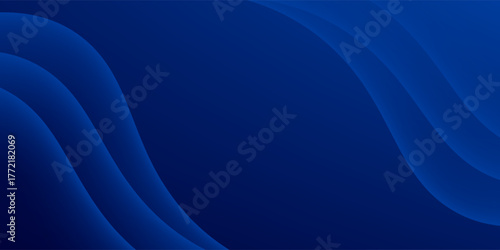 Modern background template with light blue and blue gradient, circle effect, suitable for background, wallpaper, home screen, theme. vector eps 10