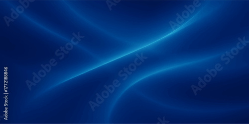 Abstract blue wave flowing design with light and smooth lines for a digital wallpaper background