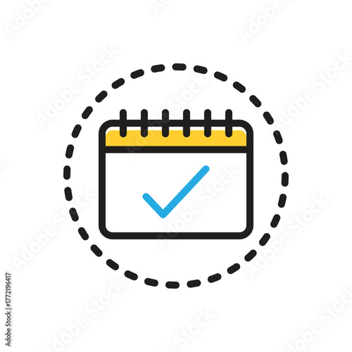 Multi color icon for appointment