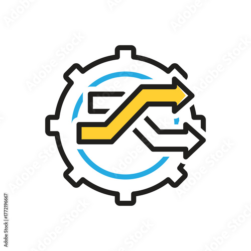 Multi color icon for changed