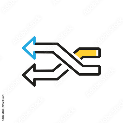 Multi color icon for changed