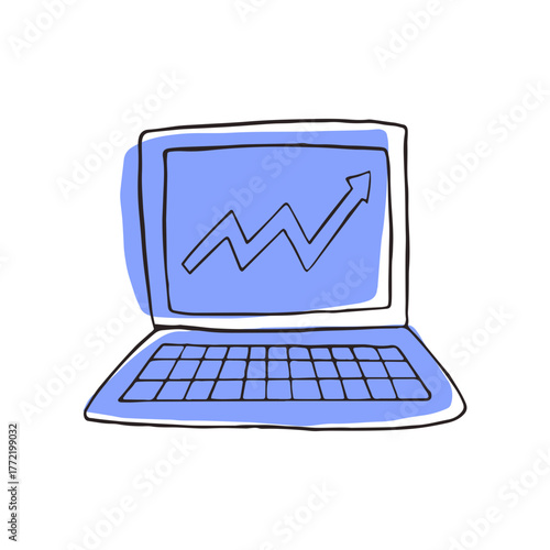 Hand-Drawn Business and Finance Elements