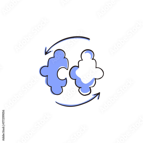 Hand-Drawn Business and Finance Elements