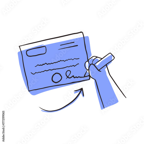 Hand-Drawn Business and Finance Elements