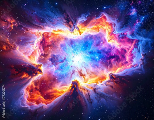 Cosmic Explosion and Formation of New Galaxies in the Deep Universe