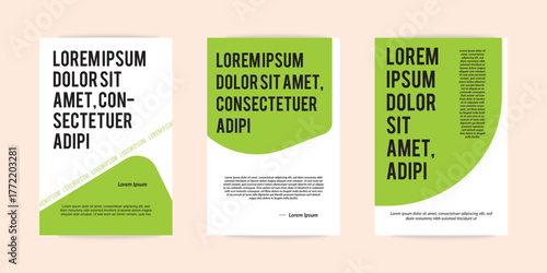 Simple corporate layout template for events, companies or any business related. Simple template design with typography for poster, flyer or cover. Design for flyer, poster, cover, brochure in eps 10.