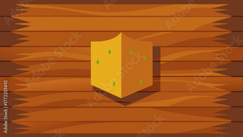 3d aged pine plank wall rustic background texture