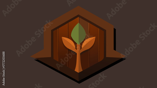 3d dark oak rustic wall render realistic surface