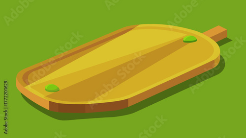 Photorealistic bamboo board 3d render texture background