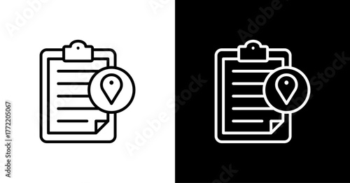 Manifest White Icon Set Design