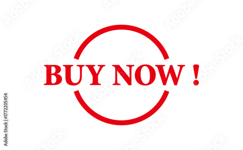 BUY NOW ! - BUY NOW ! text written on Red Rubber Stamp 
