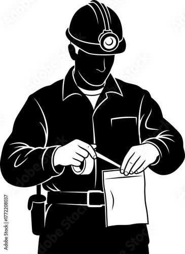 underground expert secures crucial findings, safeguarding future discovery