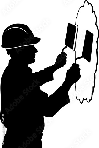 skilled artisan shapes the future, building foundations with meticulous care