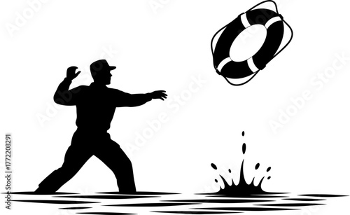 action for safety a lifebuoy cast, offering critical support immediately