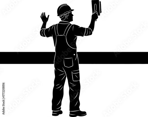 professionals steadfast effort shapes perfect surfaces for lasting structures