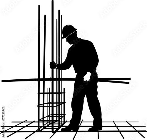 human hands diligently assemble strength, forging the very backbone of tomorrow