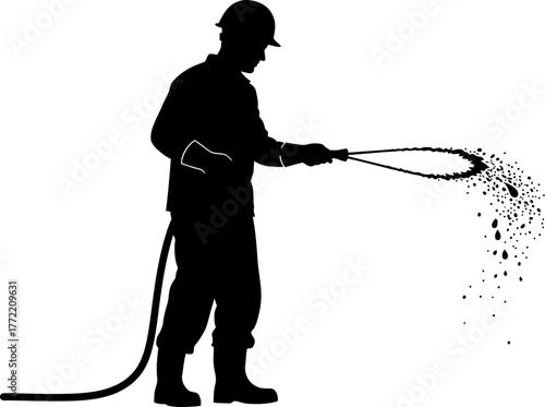 applying controlled force industry professional masters liquid flow for precision work