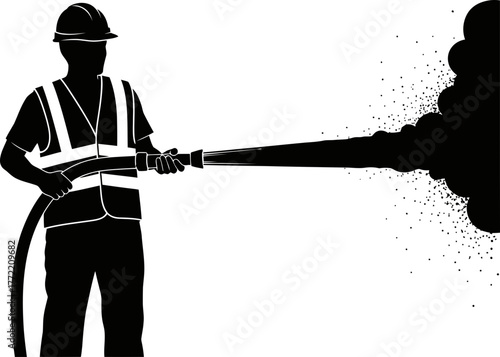 unseen force a dedicated hand disperses dark matter, creating resilience